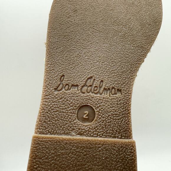 Sam Edelman Kids Kora Sandals US 2 M EU 33.5 Brown Leather NIB - Picture 11 of 11